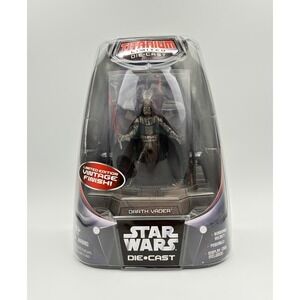 2005 Star Wars Titanium Series Die-Cast Darth Vader Limited Edition Vintage New